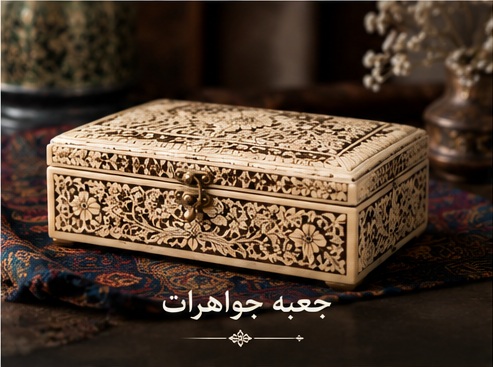 جعبه جواهرات استخوانی